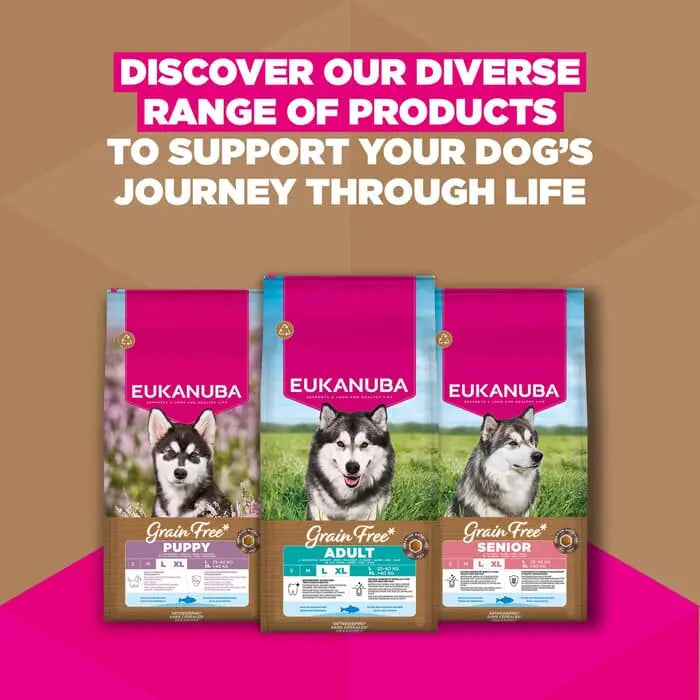 Eukanuba Grain Free Large Breed Ocean Fish Puppy Food