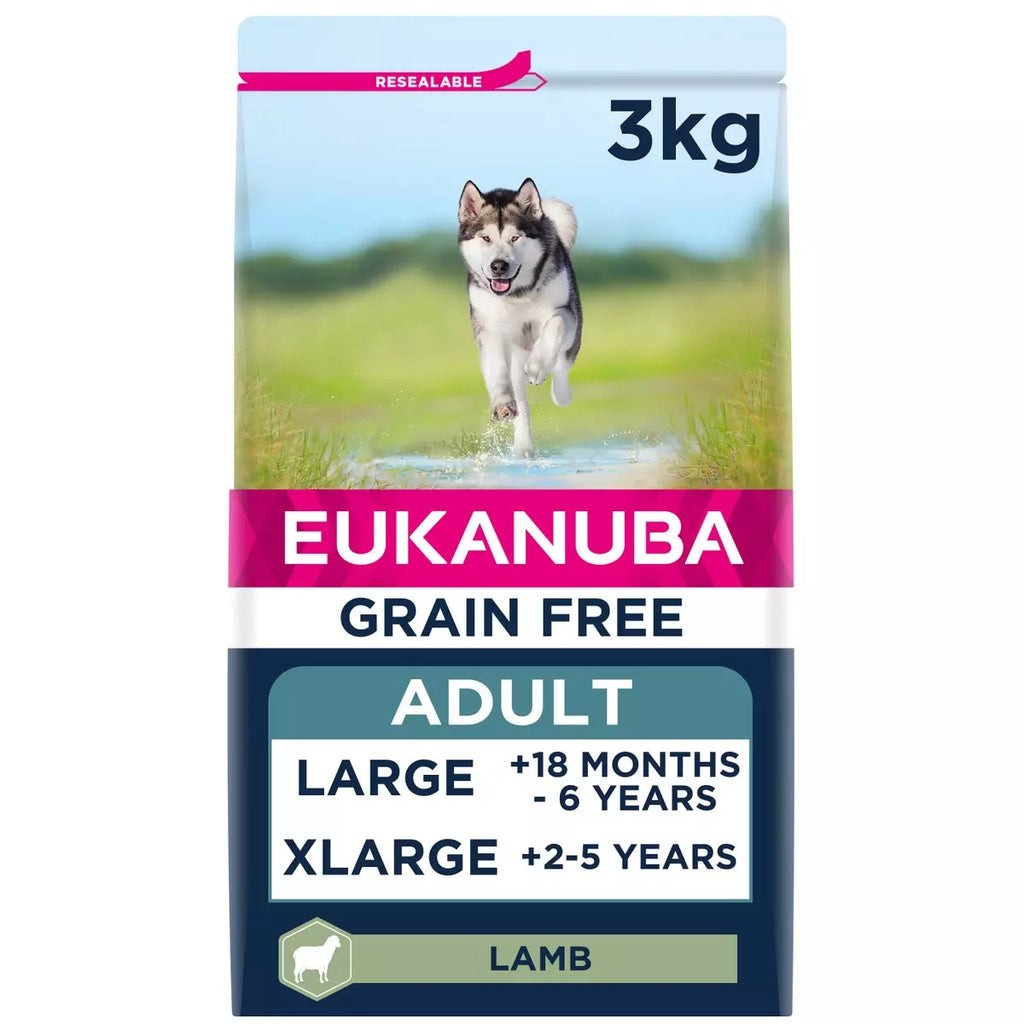 Eukanuba Grain Free Large Breed Lamb Adult Dog Food