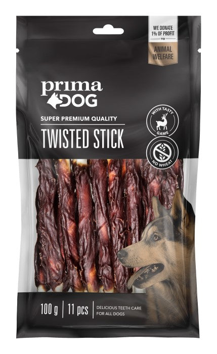 PrimaDog Tuggpinne med Viltkött 13cm