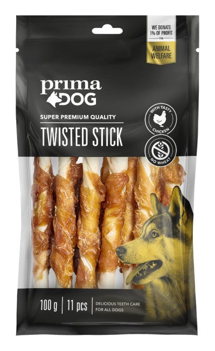 PrimaDog Tuggpinne med Viltkött 13cm